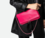 Pochette Rock piel granulada rojo